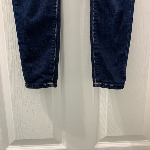 AMERICAN EAGLE High Rise Super Stretchy Skinny Jeans Jeggings Dark Wash - Picture 3 of 11